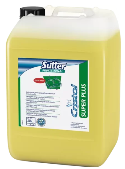 SUPER PLUS (24кг) - Висококонцентрований миючий засіб для посудомийних машин (SUTTER)